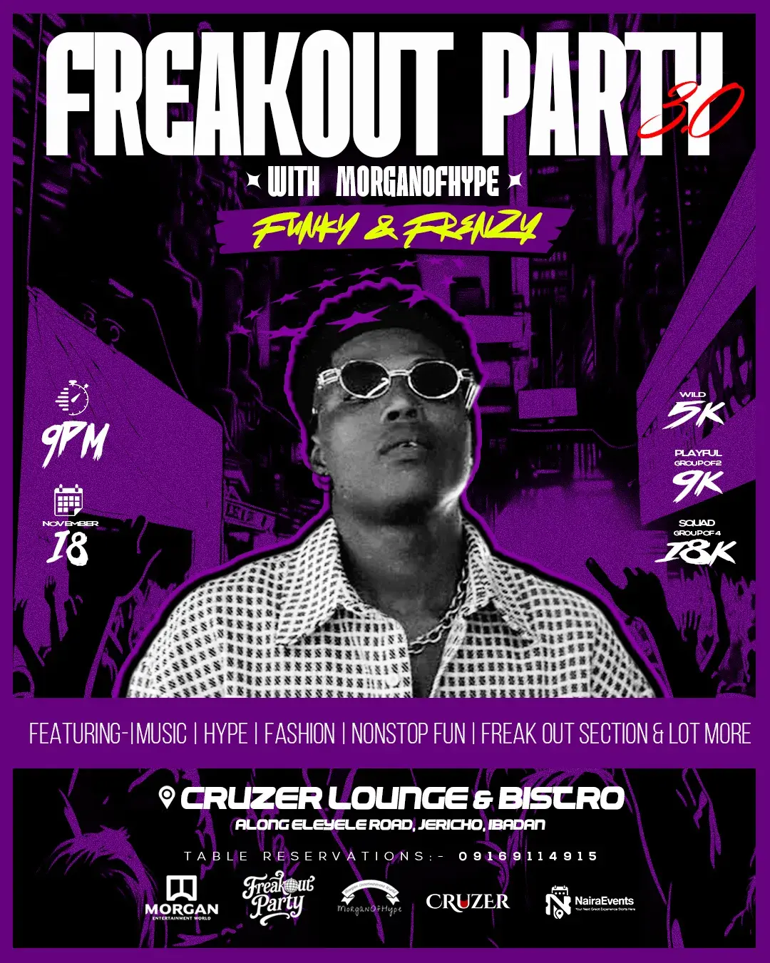 FreakOutParty #Funky&Frenzy Edition cover