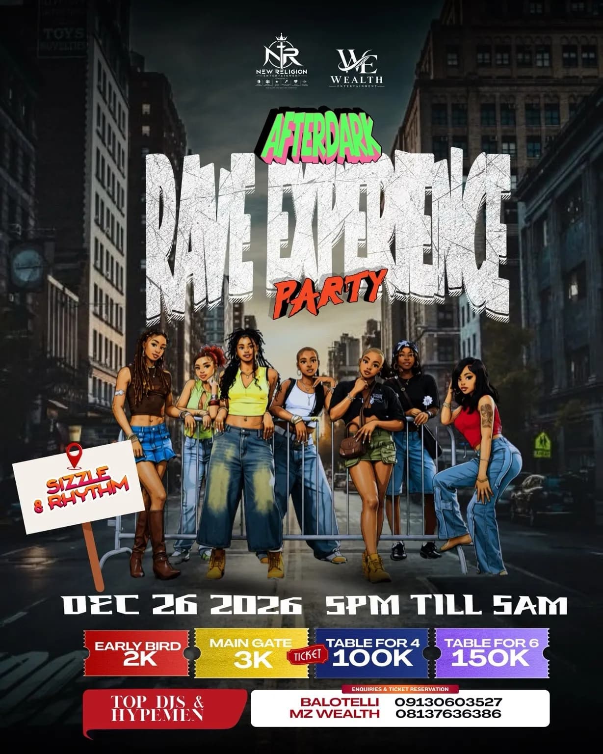 AFTERDARK RAVE EXPERIENCE PARTY cover