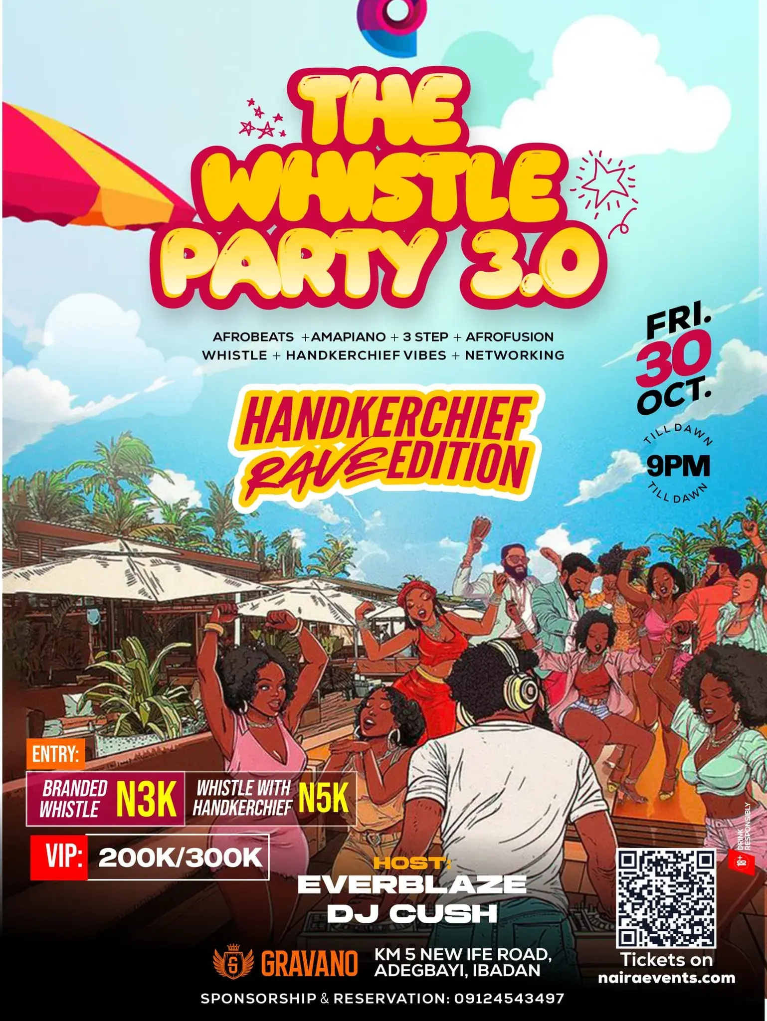 The Whistle Party 3.0 - Handkerchief Rave Edition cover