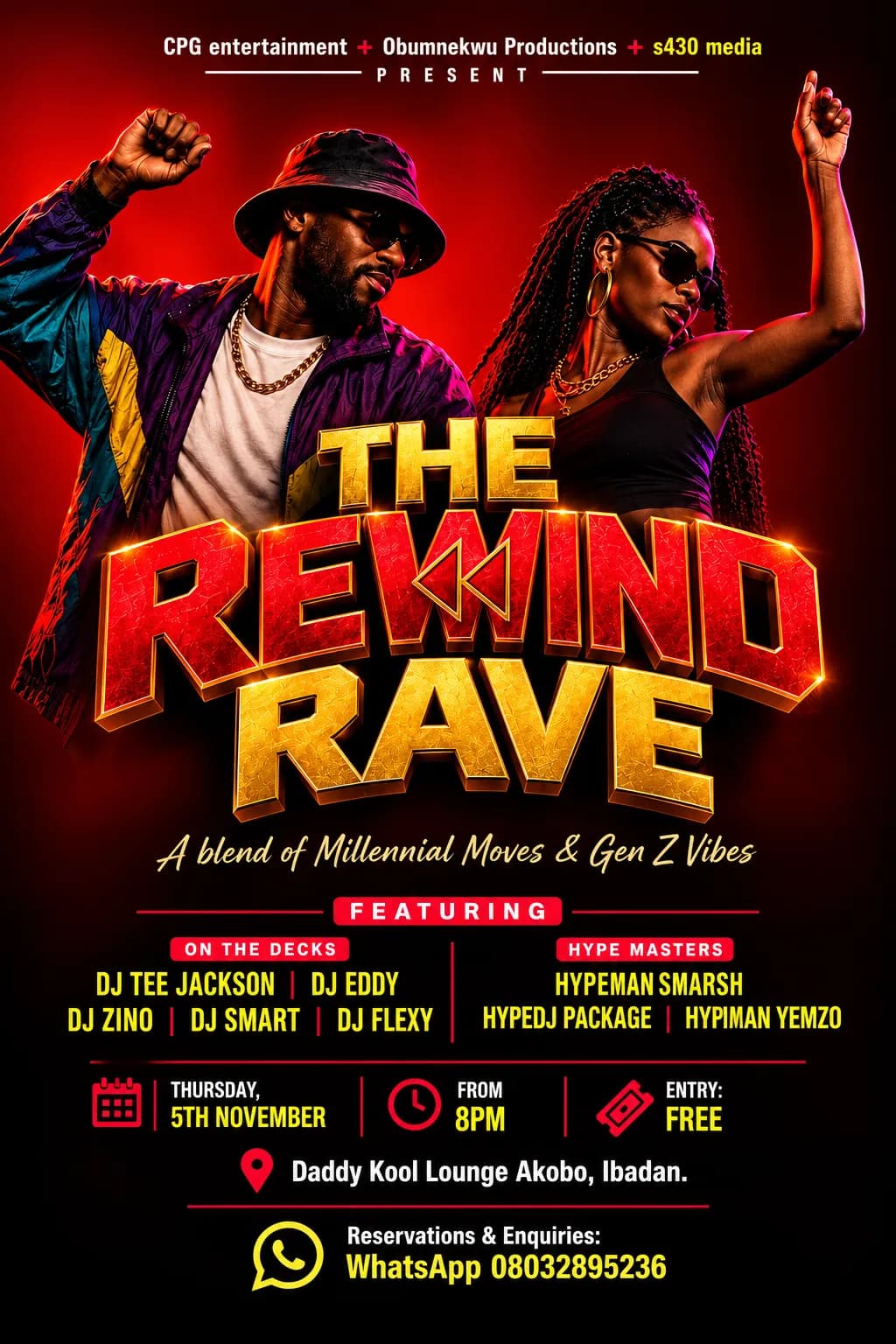 The Rewind Rave cover