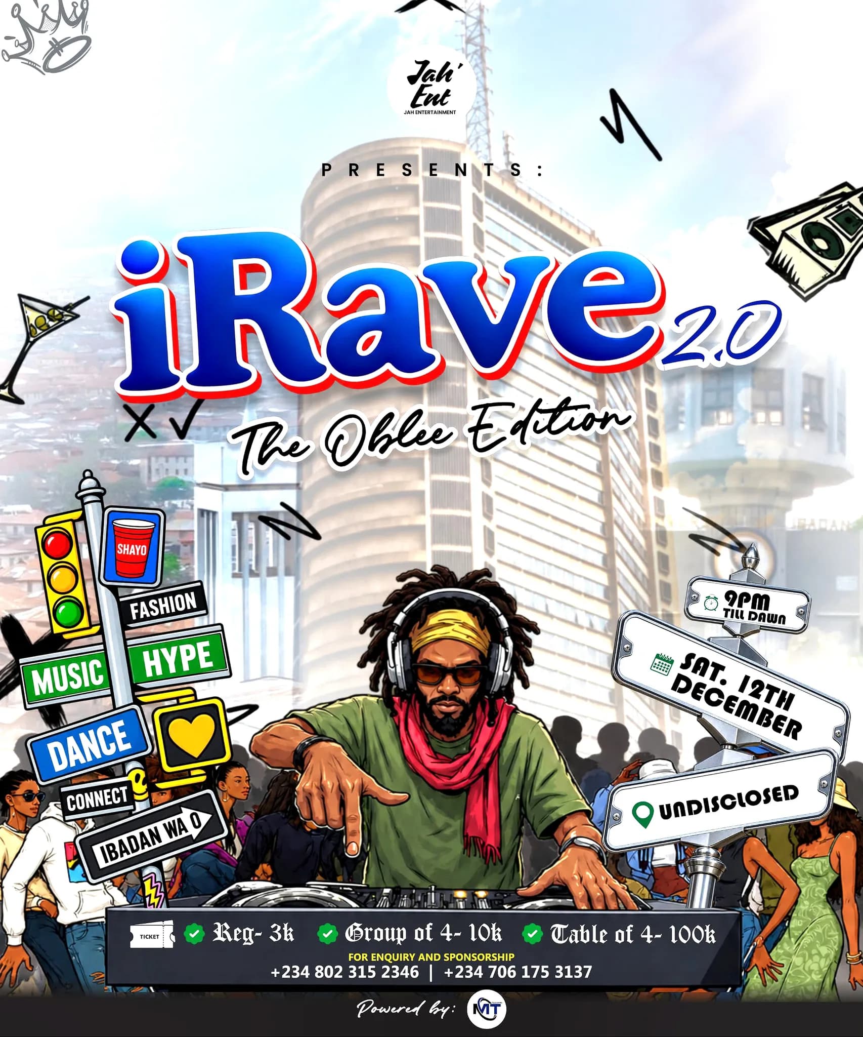 iRave 2.0 (The Oblee Edition) cover